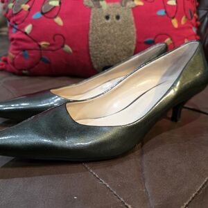 Nine West Dark Green Heels
